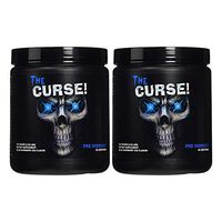 Cobra Labs The Curse Pre-Workout Supplement Blue Raspberry Ice (50 Servings - 0.55 Pound) | 2-Pack
