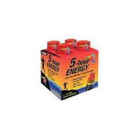 5 Hour Energy Shot, Berry, 1.93 Fl Oz (Pack of 4)