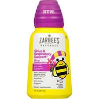 Zarbee's Naturals Children's Sinus & Respiratory Support Liquid with Geranium & Bioflavonoids, Daytime, 7 Ounce