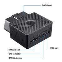 OBD Vehicle GPS Tracker-Plug and Play OBD GPS Tracker for Cars with 1 Year Service