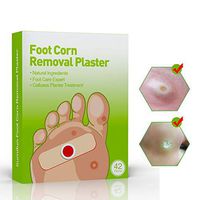 Pretty Comy 42pcs Foot Corn Removal Foot Callus Removal Patches Warts Thorn Patch Relief Pain