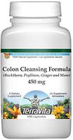 Colon Cleansing Formula - 450 mg - Buckthorn, Psyllium, Ginger and More (100 Capsules, ZIN: 512529) - 3 Pack
