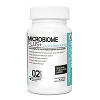 Microbiome Plus Colon Cleanse and Detox Natural Weight Loss and Energy Booster Detoxifies Reduces Bloating Supports Digestive Health Maximum Strength 60 Capsules 2 Month Supply