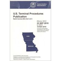 FAA IFR Terminal Procedures Bound North Central (NC-3) Vol 3 of 3 (Always Current Edition)
