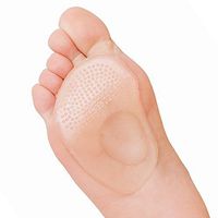 Dr. Foot's Ball of Foot Cushions Forefoot Support Pain Relief Soft PU Gel Massage Insole - 4 Pieces