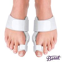 Bunion Corrector Relief Splint with Bunion Cushions Pads for Women and Men – Hallux Valgus Corrector for Bunions – Adjustable Orthopedic Bunion Corrector with Toe Strap for Maximum Comfort (1 Pair)