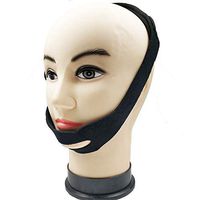 Anti Snoring Chin Strap Adjustable Stop Snoring Devices Snore Stopper,Nature Improve Sleep Aid,Black