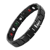Men Women Magnetic Therapy Bracelet Titanium 5 in 1