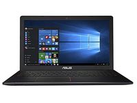 ASUS K Series Full HD (1920 x 1080) 15.6" Laptop, Intel Core i7-6700HQ, 8GB DDR4, 256GB SSD, Nvidia GeForce GTX 950M 2GB, DVD-RW, 802.11AC, Bluetooth, HDMI