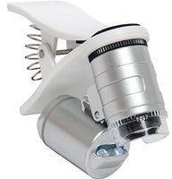 Hydrofarm Active Eye AEM60C Universal Phone 60x with clamp Microscope, White