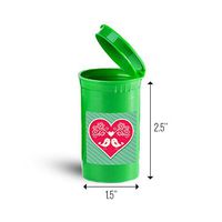 Valentine's Day First Aid Case Pill Container ID 7168G