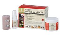 Jadience Severe Joint Pain Relief Kit: Dit Da Jow Formulas Penetrate Deep for Serious Muscle, Joint & Nerve Pain | 2 Natural Herbal Plasters, 1oz Body Pain Reliever Spray, Gauze, Tape & Bandage Wrap