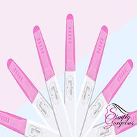 20 X Pregnancy Tests Mid Flow Home Urine Test Ultra Early 10mIU