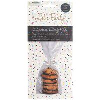 Cookie Bag Kit 4Ea Cello Bag Ribbon Base Plate Pbinsert, Case of 24