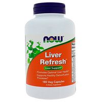 NOW Liver Refresh (Liver Support) - 180 VCaps x 2