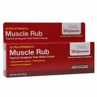 Walgreens Ultra Strength Muscle Rub 4 oz