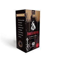 Firestarter 100% Natural Coconut Charcoal Cubes 2.2lbs (2 Pack)