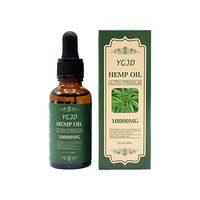 YGJD Hemp Oil 30ml, Hemp Oil 10000MG, Hemp Seed Oil for Better Sleep, Skin & Hair Pain Relief, Organic Hemp Oil Rich in Omega 3,6,9