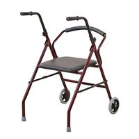 FHRX Elderly Walker Pulley with Disabled Aid Walking Can Sit Trolley Elderly Walk Walking Walker