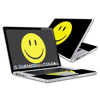 Mightyskins Skin Compatible with Apple MacBook Pro 15" Retina Wrap Cover Sticker Skins Smiley Face