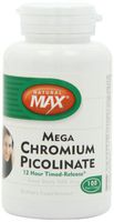 Naturalmax Mega Chromium Picolinate, 12hr Tr, 100-Count