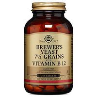 Solgar - Brewer's Yeast 7 1/2 Grains with Vitamin B12, 250 Tablets