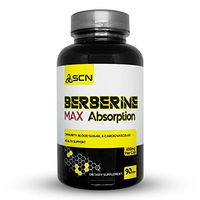 Berberine HCL Supplement with Sodium Caprate - Max Absorption Extra Strength 1300mg/serv 600mg/cap, AMPK Activator, Glucose Metabolism Support, Regulate Cholesterol Lipid Profile, Blood Sugar Control