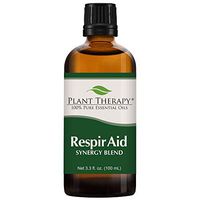 Plant Therapy Respir Aid Essential Oil - Sinus, Airway and Congestion Clearing Synergy Blend 100% Pure, Undiluted, Natural Aromatherapy, Therapeutic Grade 100 mL (3.3 oz)