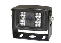 CCD Surface Mount Rear View Backup Camera with 120 DEGREE WIDE ANGLE View, NIGHT VISION 18 IR LEDS, Reverse/Forward Image, waterproof 4-pin Connector. by YanTech USA