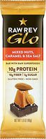 Raw Rev Glo Vegan, Gluten-Free Protein Bars - Mixed Nuts Caramel & Sea Salt 1.6 ounce (Pack of 24)