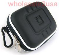 Black EVA Brand New Hard Shell Carrying Case for Your Nikon Coolpix SD1100IS Cool pix S630 S710 S610C S610 S600 S560 S550 S520 S210 S220 S60 S52C Digital Camera { Plus 1pc name tag}