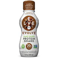 Evolve Protein Shake, Classic Chocolate, 20g Protein, 12 Fl Oz (Pack of 12)