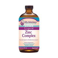 Life Solutions Natural Products Liquid Zinc Complex, 8oz