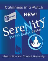 Ntrinsiq Works Serenity - Stress Relief Patch - Soothing, Calming & Relaxing - Made with Hops, Passion Flower & Valerian Root (90 Pack)
