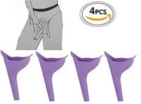 Hylzd Portable Camping Travel Female Urination Device Womens Standing Pee Funnel Purple (4)