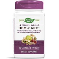 Nature's Way Hem-Care Unique Vein Tone Blend with Glycosaminoglycans, 90 Count