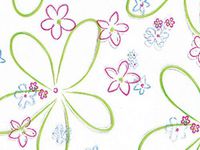 10ct Spring Blooms Floral 4x2x9" Medium Size Cello Cellophane Treat Food Snack Bags nfLG -1613