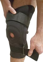 Knee Brace Adjustable Knee Support – Hinged Knee Stabilizer Brace for Running, ACL or Meniscus Tear. Patella or Knee Joint Tendinitis Pain Relief with Knee Compression Sleeve Fits Left & Right Knees