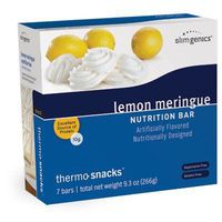 SlimGenics Thermo-Snacks ® |10g Protein - Alleviate Cravings, Increase Energy and Mental Focus, Enhance Weight Loss Results - Kosher Certified, 150 Calories - 7 Bars | Lemon Meringue