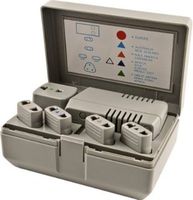 Simran PG3 50-Watt - 1600-Watt World Travel Voltage Converter/International Plug Adapter Kit for Foreign Travel to 220V/240V Countries, Ivory