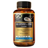 GO Healthy Oyster Plus Zinc 1-A-Day 120 Vege Capsules