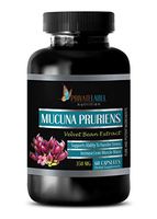 Herbal libido Booster for Women - MUCUNA PRURIENS 350 MG - Velvet Beans Extract - mucuna pruriens Velvet Bean - 1 Bottle 60 Capsules