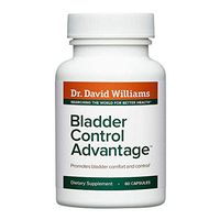 Dr. David Williams' Bladder Control Advantage Supplement Promotes Urinary Continence, 60 Capsules (30-Day Supply)