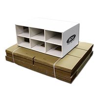 NEW BCW Shoe Box House - Stores 6 BCW 1,600 Card Shoe Boxes
