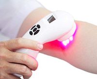 VOROSY Handheld Pain Relief Laser Therapy Device Low Level Cold Laser Intensity Acupuncture Pain Relief for Rheumatic Injuries Arthritis Neuropathy Tendonitis Neck,Back,Shoulder,Knee or Feet Pain