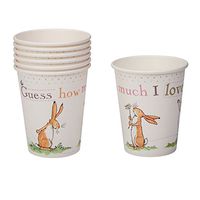 Neviti Guess How Much I Love You Kids Party Paper Cups - 8 Pack