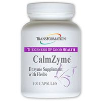 Transformation Enzymes CalmZyme, 100 Capsules - #1 Practitioner Recommended - Maximize Digestion of Nutrients, Production of Energy and Aid in Immune Support,
