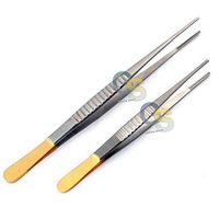 G.S 2 O.R Grade DEBAKEY Artery ATRAUMATIC Forceps 6" + 9.5" Gold Handle