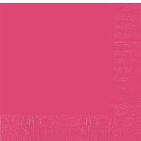 3 Ply Paper Dinner Napkins | 20ct (Bright Pink)