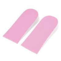 uxcell Women Nonslip Pink Foam Height Increase Insoles 1 inches up Inserts Pair